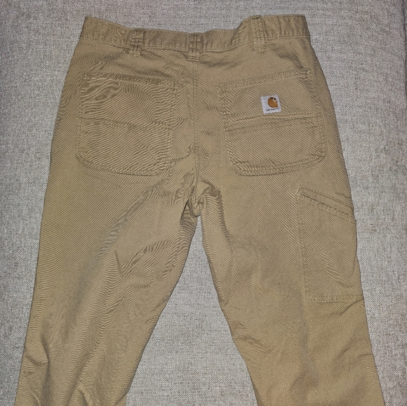 Carhartt Chino Style Men's Tan Pants - Picture 5 of 7